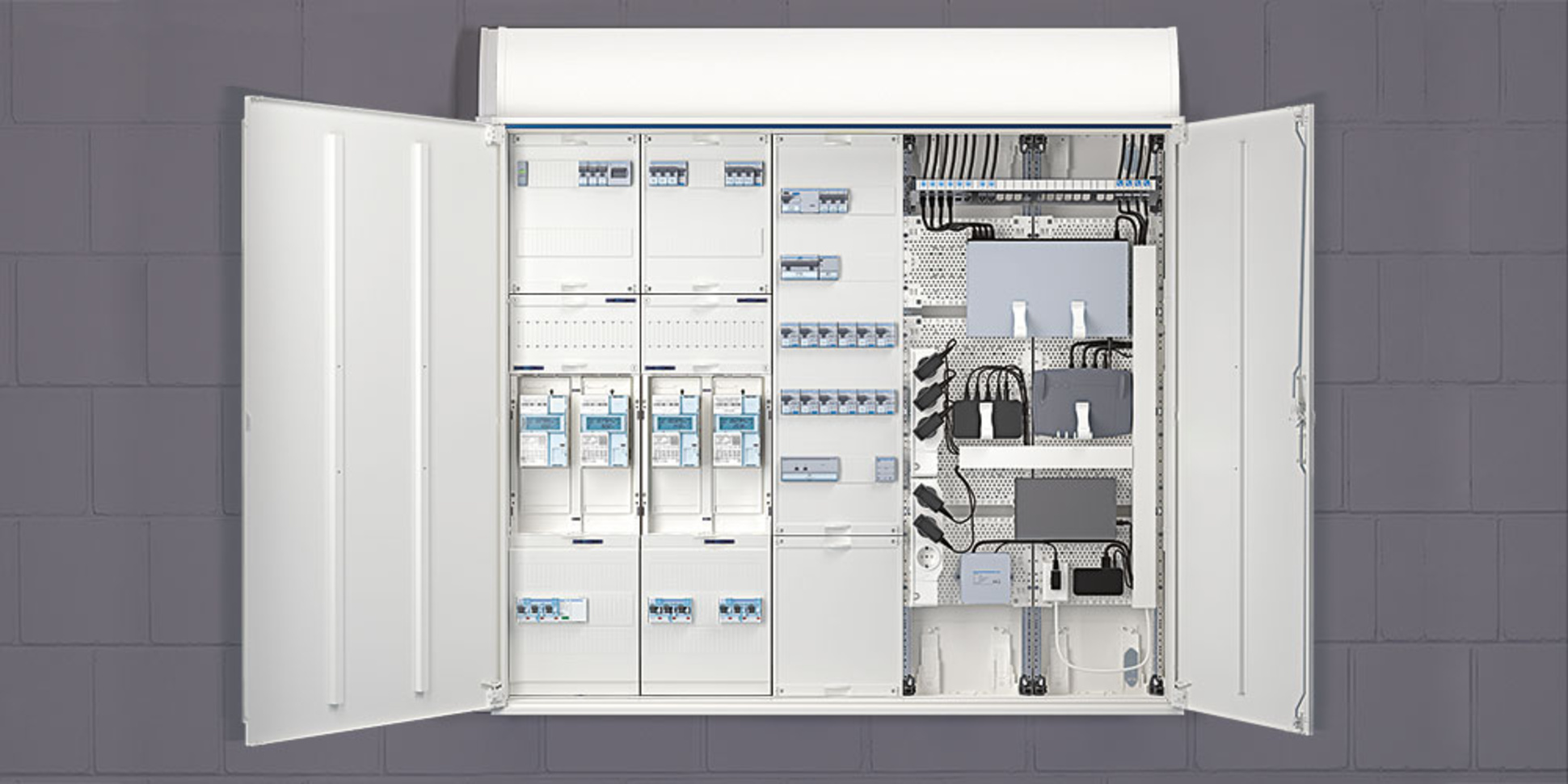 Technikzentrale bei Büttner Elektrotechnik GmbH in Klingenberg