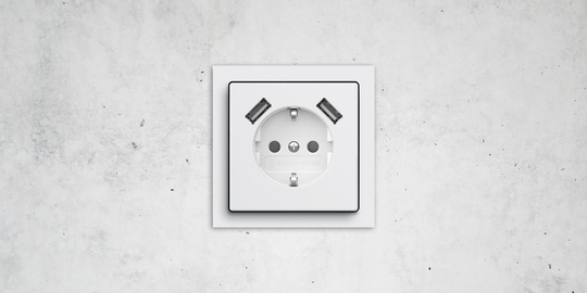 SCHUKO® USB-Steckdose bei Büttner Elektrotechnik GmbH in Klingenberg