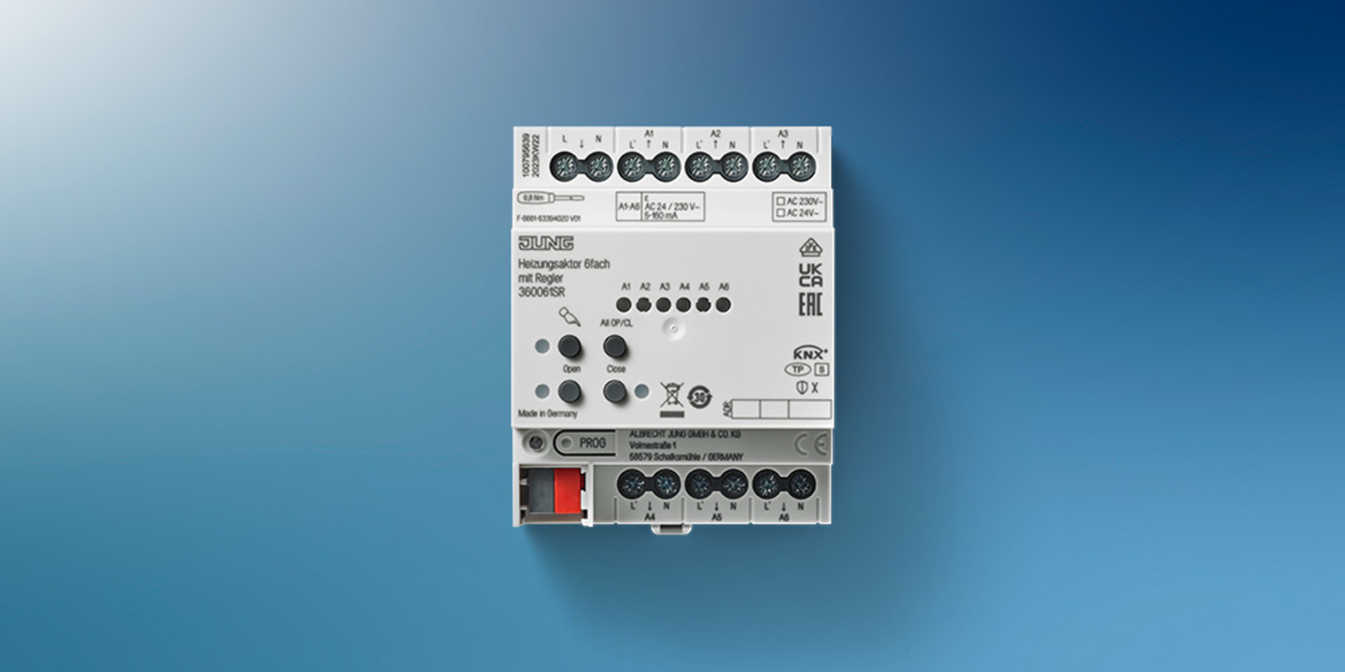 KNX Heizungsaktor 6-fach bei Büttner Elektrotechnik GmbH in Klingenberg
