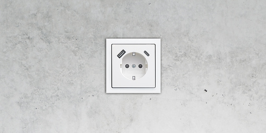 SCHUKO® USB-Steckdose bei Büttner Elektrotechnik GmbH in Klingenberg