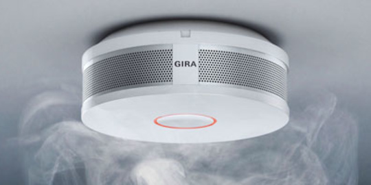 Gira Rauchwarnmelder bei Büttner Elektrotechnik GmbH in Klingenberg